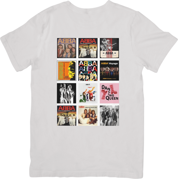 Abba 1 Music Unisex Fit for Men & Women Quality Cotton T-Shirt Black