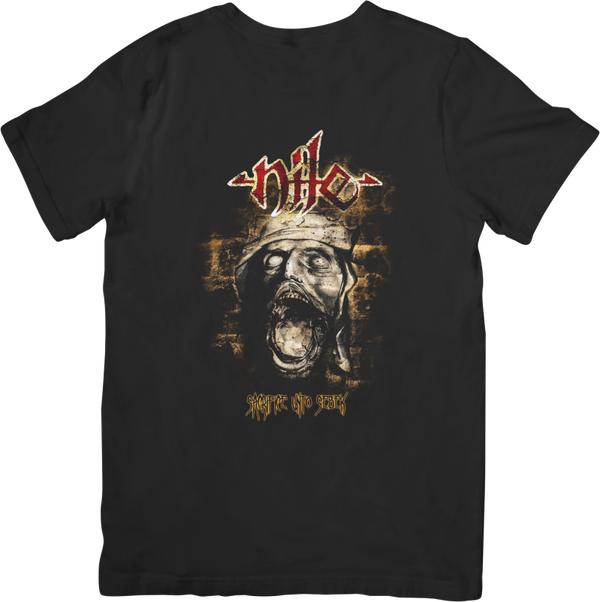Nile 1 Music Unisex Fit for Men & Women Quality Cotton T-Shirt Black