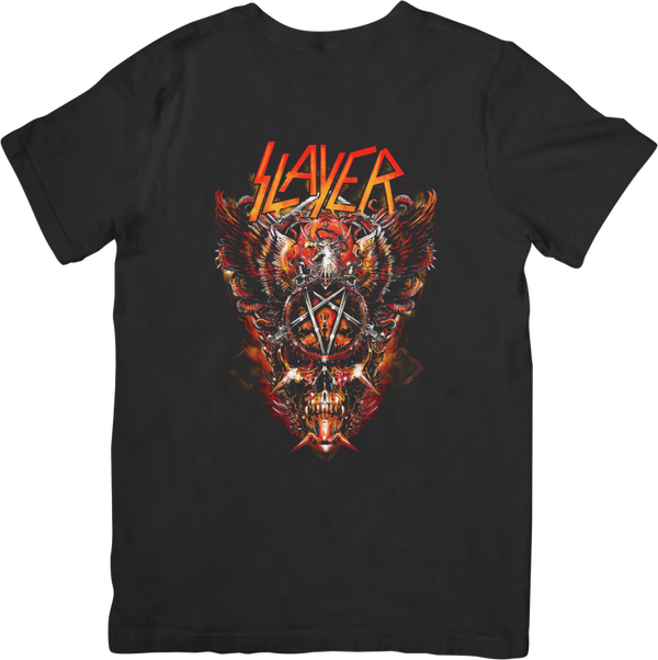 Slayer 2  Music Unisex Fit for Men & Women Quality Cotton T-Shirt Black