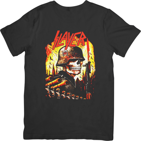 Slayer 5  Music Unisex Fit for Men & Women Quality Cotton T-Shirt Black