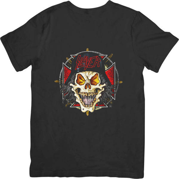Slayer 9  Music Unisex Fit for Men & Women Quality Cotton T-Shirt Black