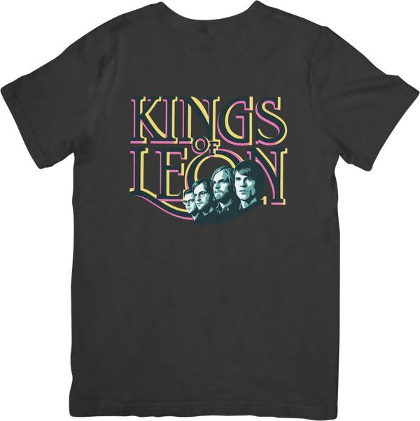 Kings Of Leon 1 Music Unisex Fit for Men & Women Quality Cotton T-Shirt Black