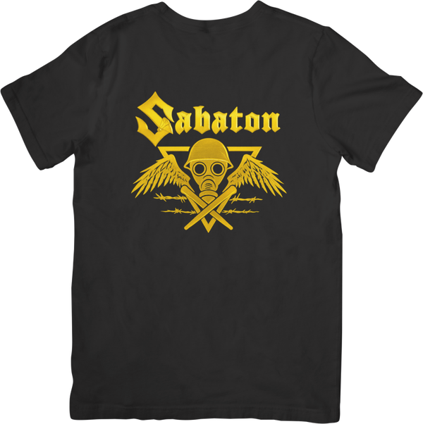 Sabaton 1 Music Unisex Fit for Men & Women Quality Cotton T-Shirt Black