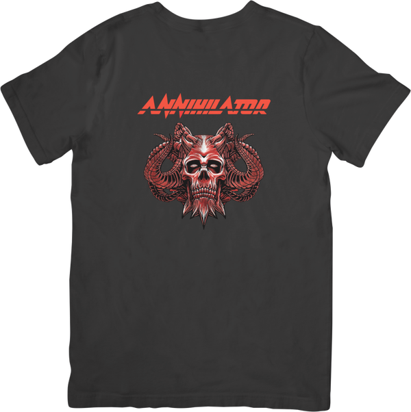 Annihilator 1 Music Unisex Fit for Men & Women Quality Cotton T-Shirt Black