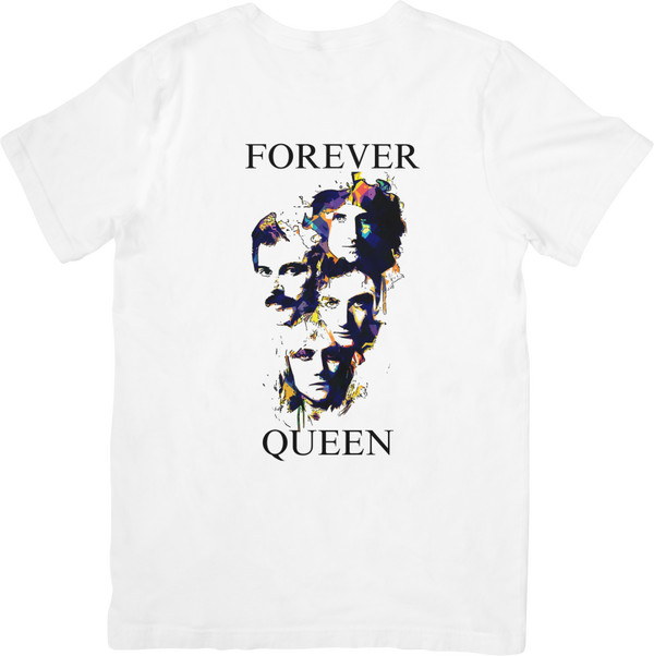 Queen 1 Music Unisex Fit for Men & Women Quality Cotton T-Shirt Black