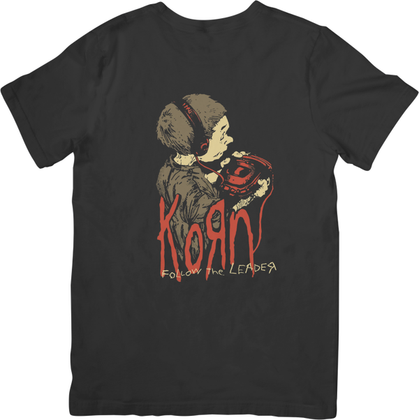 Korn 2 Music Unisex Fit for Men & Women Quality Cotton T-Shirt Black