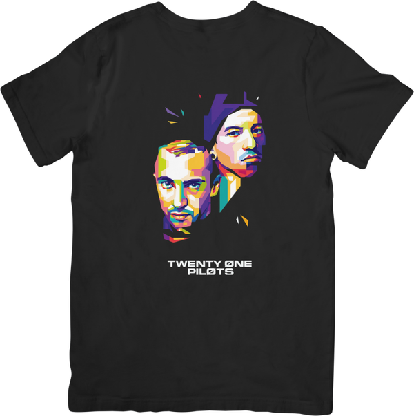 Twenty one Pilots 1 Music Unisex Fit for Men & Women Quality Cotton T-Shirt Black