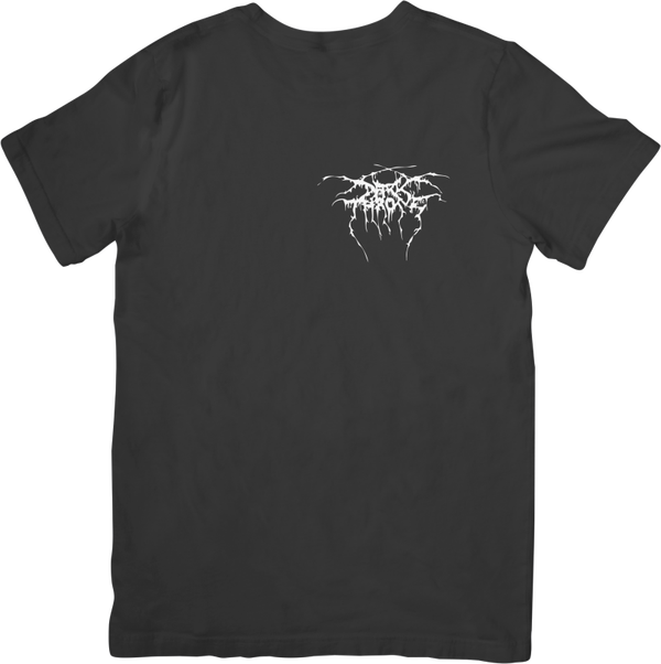 Darkthorne Music Unisex Fit for Men & Women Quality Cotton T-Shirt Black