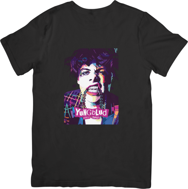 Yung Blud 2 Music Unisex Fit for Men & Women Quality Cotton T-Shirt Black