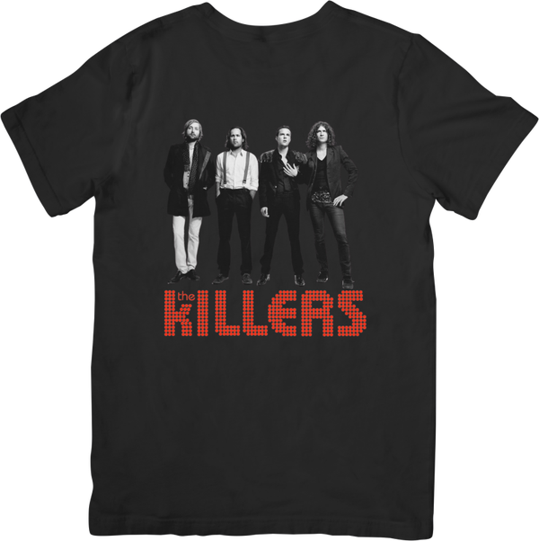 The Killers 1 Music Unisex Fit for Men & Women Quality Cotton T-Shirt Black