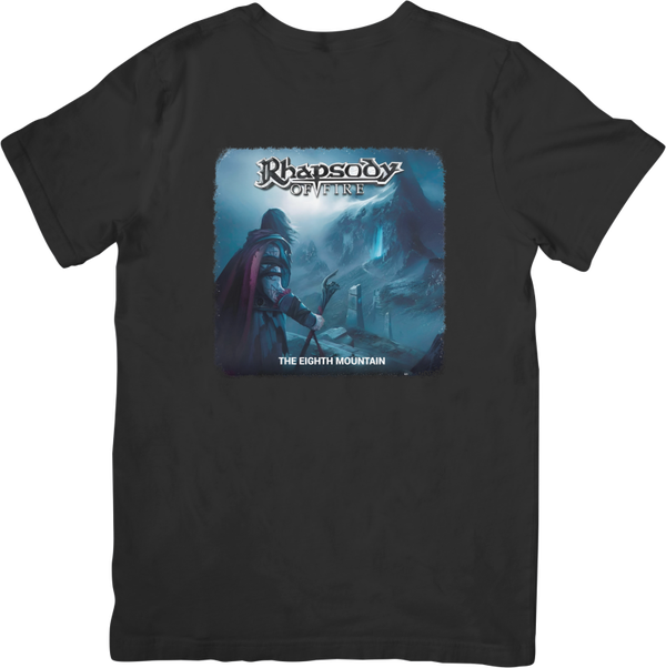 Rhapsody of fire 7 Music Unisex Fit for Men & Women Quality Cotton T-Shirt Black