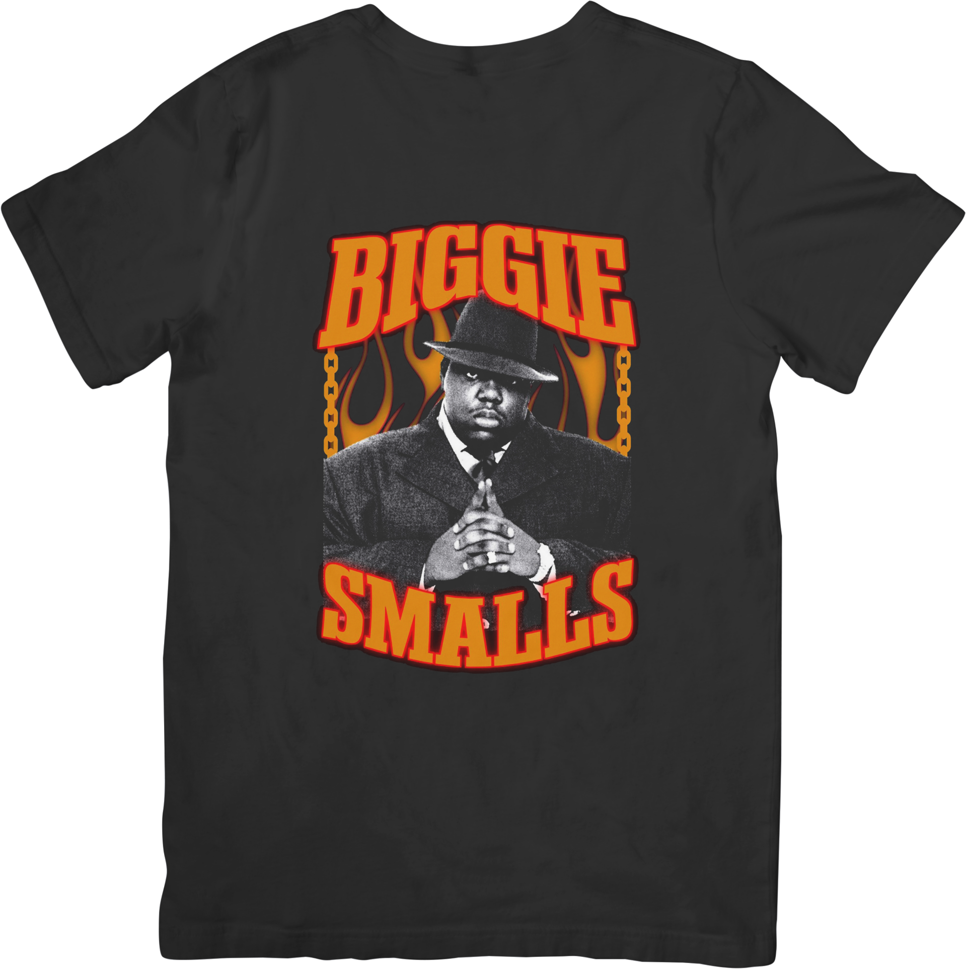 Biggie Smalls 1  Rappers Music Unisex Fit for Men & Women Quality Cotton T-Shirt Black