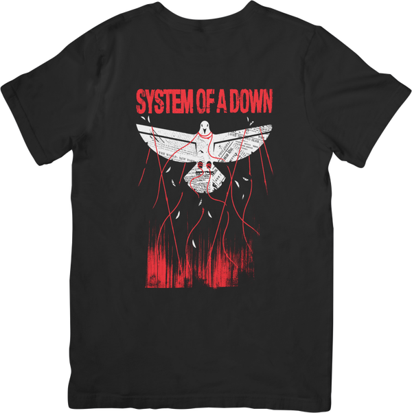 System of a down 33  Music Unisex Fit for Men & Women Quality Cotton T-Shirt Black