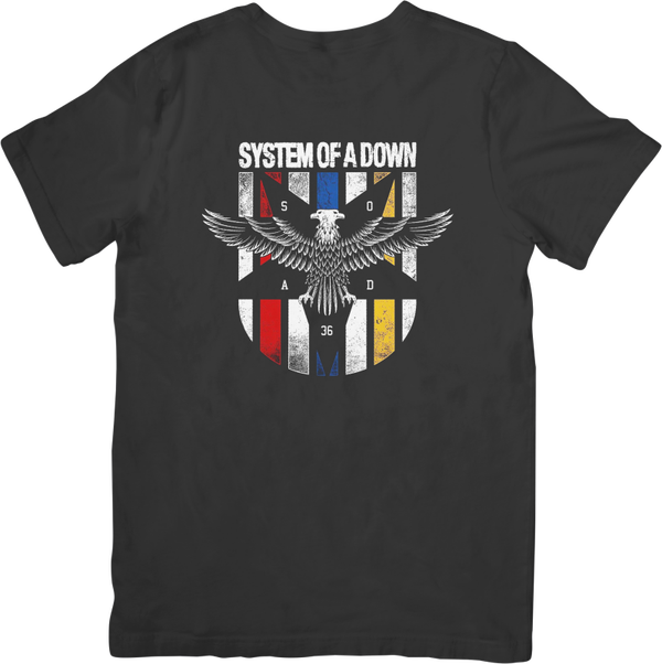 System of a down 34  Music Unisex Fit for Men & Women Quality Cotton T-Shirt Black