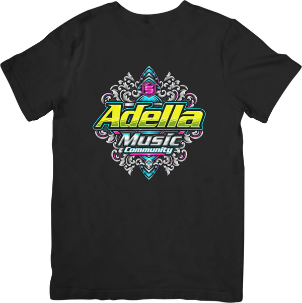 Adella 341 Music for Men & Women Quality Cotton T-Shirt