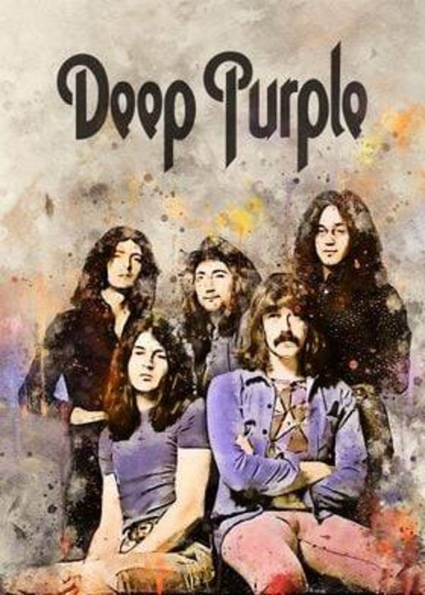 Deep Purple 1  Music Print  Concert Wall Art Memorabilia gift A5,A4,A3