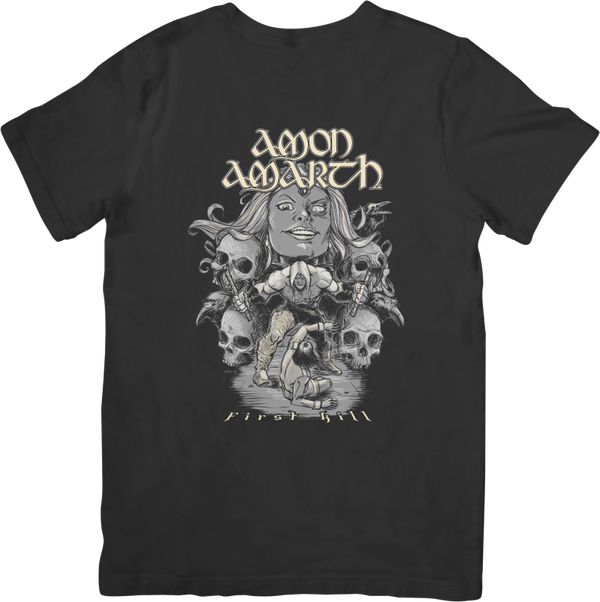 Amon Amarth 4 Music Unisex Fit for Men & Women Quality Cotton T-Shirt Black