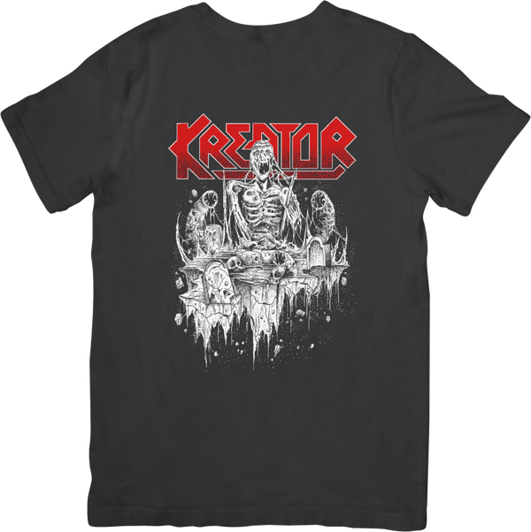 Kreator 4 Music Unisex Fit for Men & Women Quality Cotton T-Shirt Black