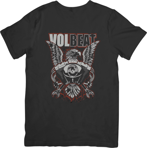 Volbeat 4 Music Unisex Fit for Men & Women Quality Cotton T-Shirt Black