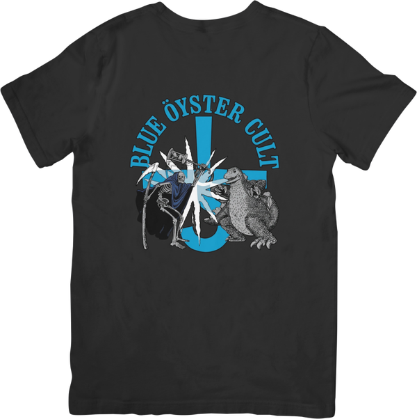Blue Oyster Cult 4 Music Unisex Fit for Men & Women Quality Cotton T-Shirt Black