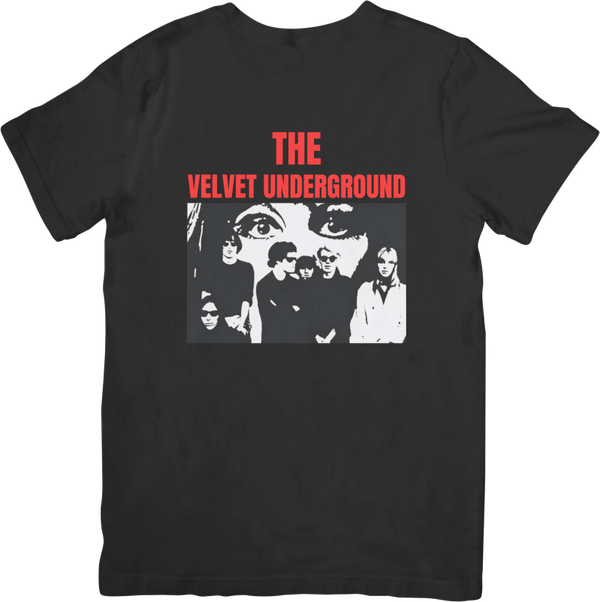 The Velvet Underground 4 Music Unisex Fit for Men & Women Quality Cotton T-Shirt Black