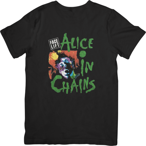 Alice in Chains 4 Music Unisex Fit for Men & Women Quality Cotton T-Shirt Black