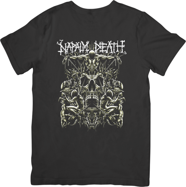 Napalm Death 4 Music Unisex Fit for Men & Women Quality Cotton T-Shirt Black