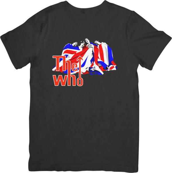 The Who 4  Music Unisex Fit for Men & Women Quality Cotton T-Shirt Black