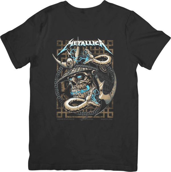 Metallica 4 Music Unisex Fit for Men & Women Quality Cotton T-Shirt Black