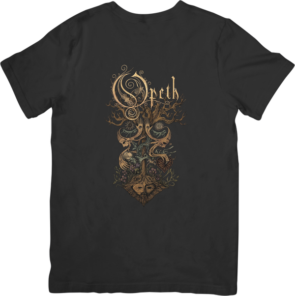 Opeth 4 Music Unisex Fit for Men & Women Quality Cotton T-Shirt Black