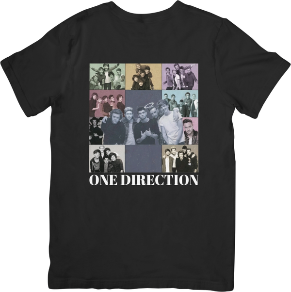 One Direction Music Unisex Fit for Men & Women Quality Cotton T-Shirt Black