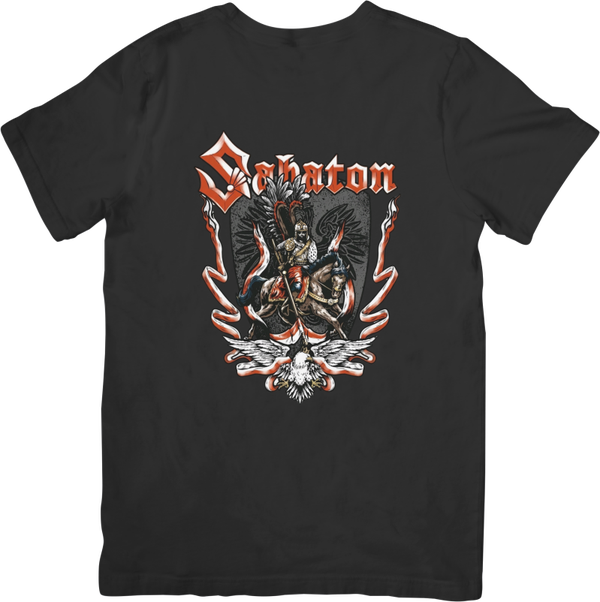 Sabaton 4 Music Unisex Fit for Men & Women Quality Cotton T-Shirt Black
