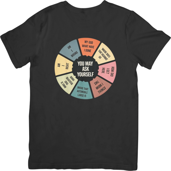 Talking Heads 4 Music Unisex Fit for Men & Women Quality Cotton T-Shirt Black