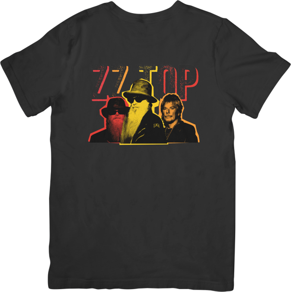 ZZ Top 4 Music Unisex Fit for Men & Women Quality Cotton T-Shirt Black