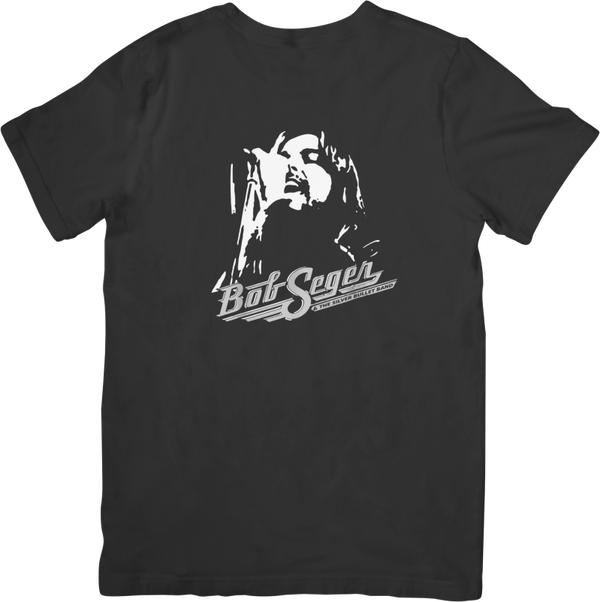Bob Seger 4 Music Unisex Fit for Men & Women Quality Cotton T-Shirt Black