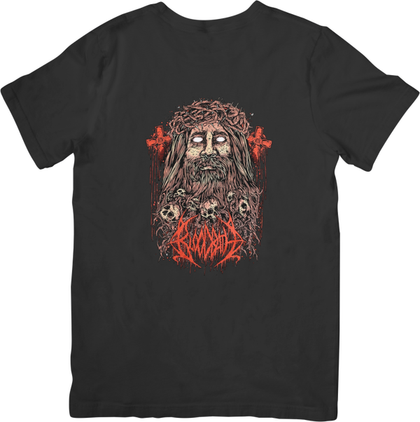 Bloodbath 4 Music Unisex Fit for Men & Women Quality Cotton T-Shirt Black