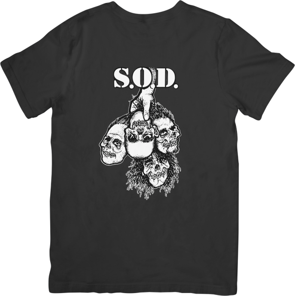 Stormtroopers of Death 4 Music Unisex Fit for Men & Women Quality Cotton T-Shirt Black