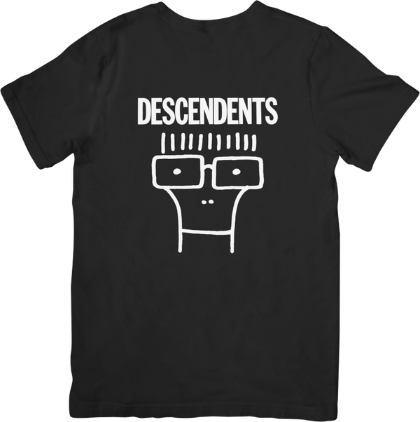 Descendents 4 Music Unisex Fit for Men & Women Quality Cotton T-Shirt Black