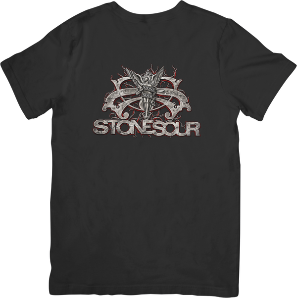 Stone sour 4 Music Unisex Fit for Men & Women Quality Cotton T-Shirt Black