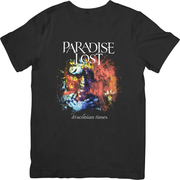 Paradise Lost 4 Music Unisex Fit for Men & Women Quality Cotton T-Shirt Black