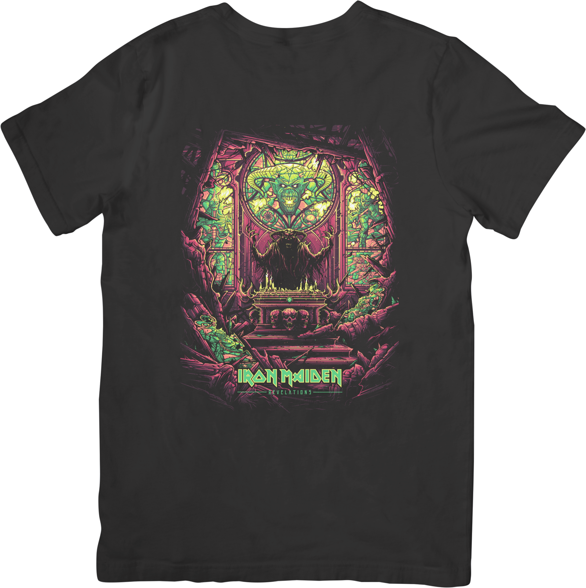 Iron Maiden 4 Music Unisex Fit for Men & Women Quality Cotton T-Shirt Black