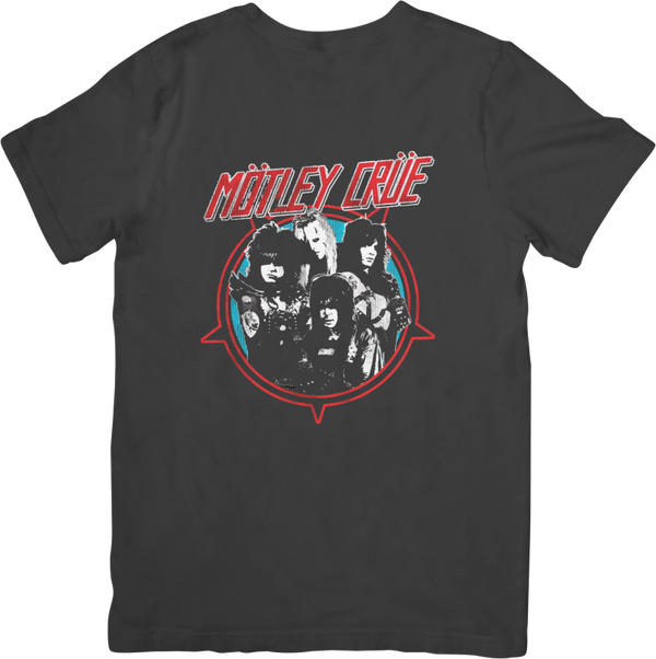 Motley Crue 4 Music Unisex Fit for Men & Women Quality Cotton T-Shirt Black
