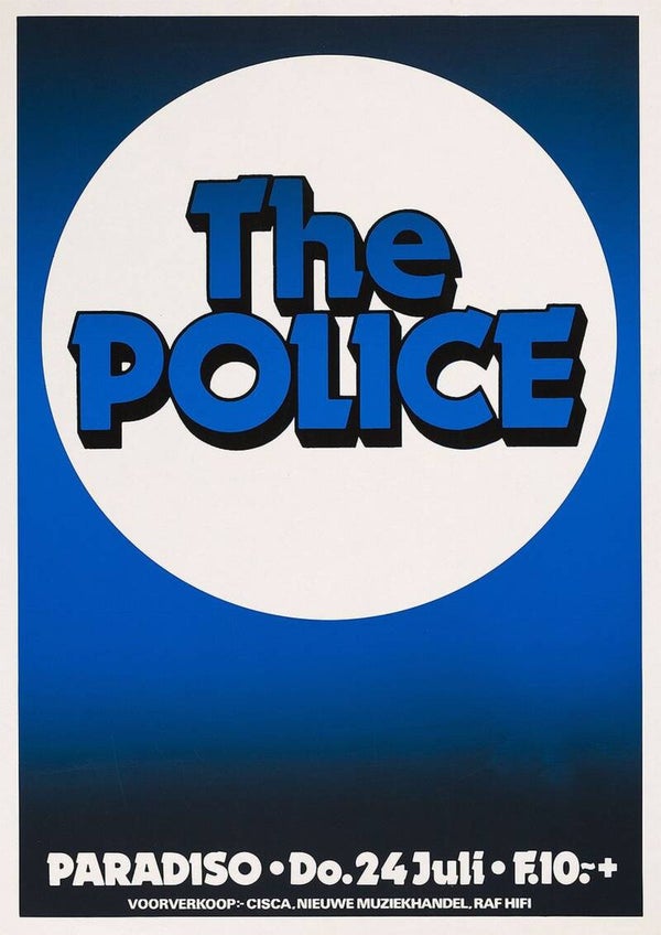 The Police 4 Music Print  Concert Wall Art Memorabilia gift A5,A4,A3
