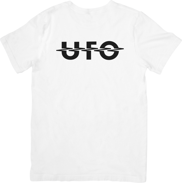 UFO 4 Music Unisex Fit for Men & Women Quality Cotton T-Shirt Black