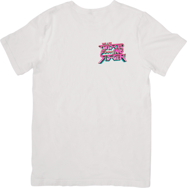 Twisted Sister 4 Music Unisex Fit for Men & Women Quality Cotton T-Shirt Black