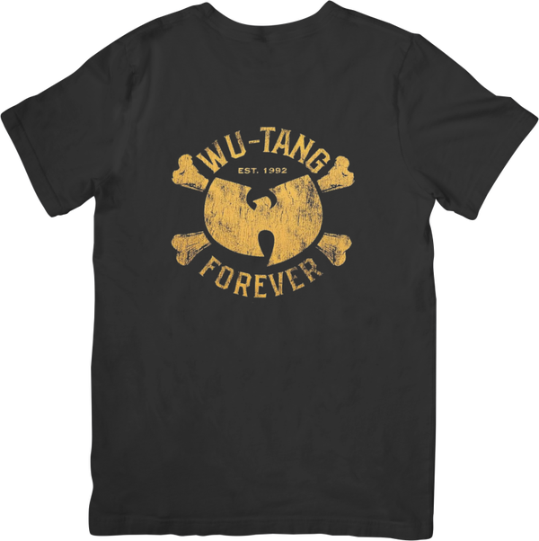 Wu-Tang Clan 4 Music Unisex Fit for Men & Women Quality Cotton T-Shirt Black