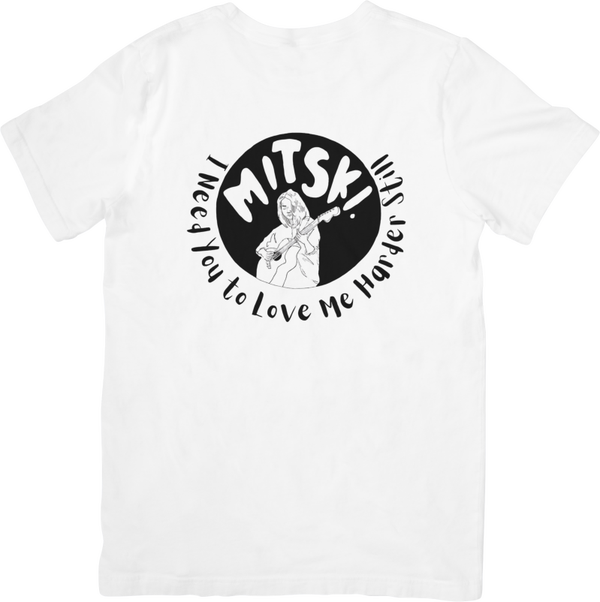 Mitski 4 Music Unisex Fit for Men & Women Quality Cotton T-Shirt Black