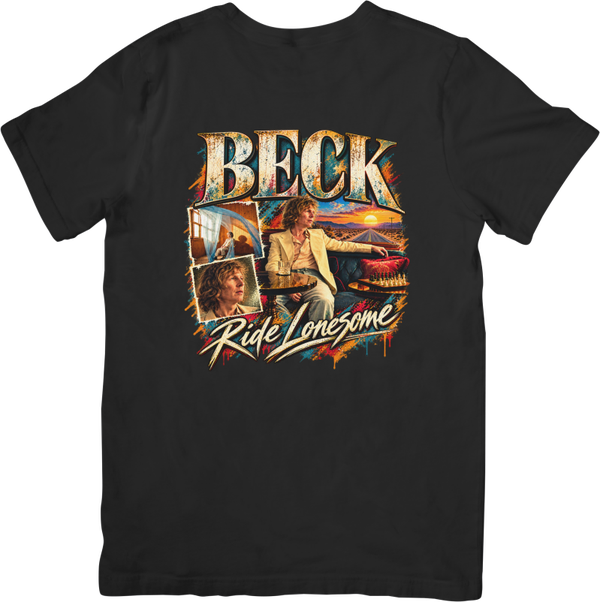 Beck Ride Lonesome #462 Music Unisex Fit for Men & Women Quality Cotton T-Shirt