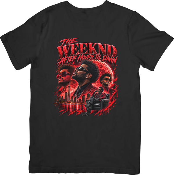 The Weeknd After hours till dawn #466 Music Unisex Fit for Men & Women Quality Cotton T-Shirt
