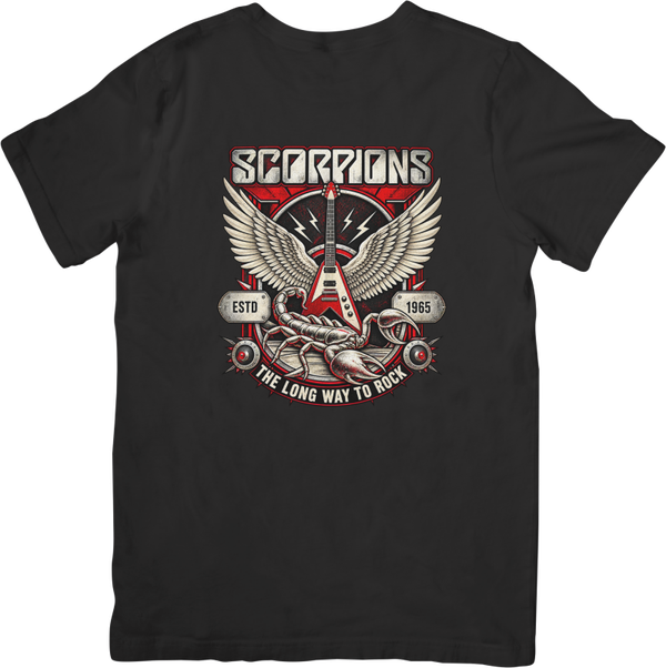 Scorpions #468 Music Unisex Fit for Men & Women Quality Cotton T-Shirt